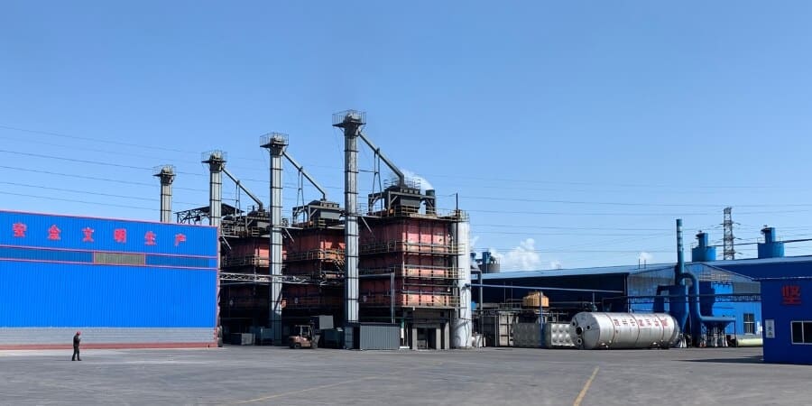 One of our coal activated carbon production factory