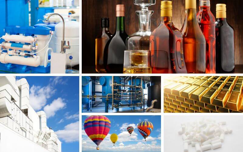 coconut shell activated carbon application